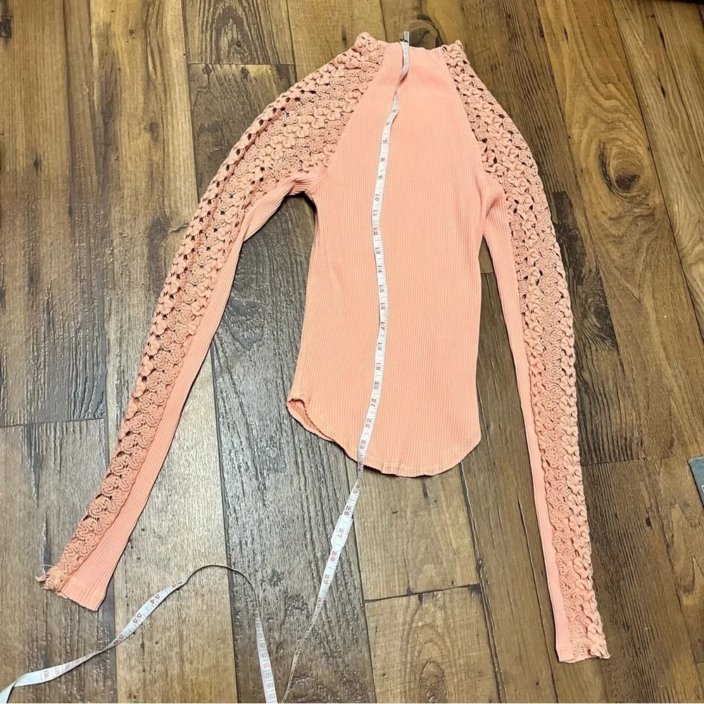 Free People Clemente Top Winter Coral XS I